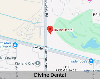 Map image for What Should I Do If I Chip My Tooth in Scottsdale, AZ